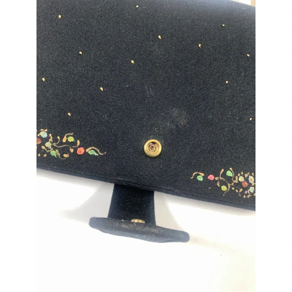 Tyrolean Vintage Handbag Retro Rockabilly Floral